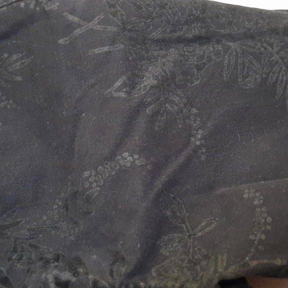 Gloria vanderbelt pattern embossed jeans - Picture 4 of 6